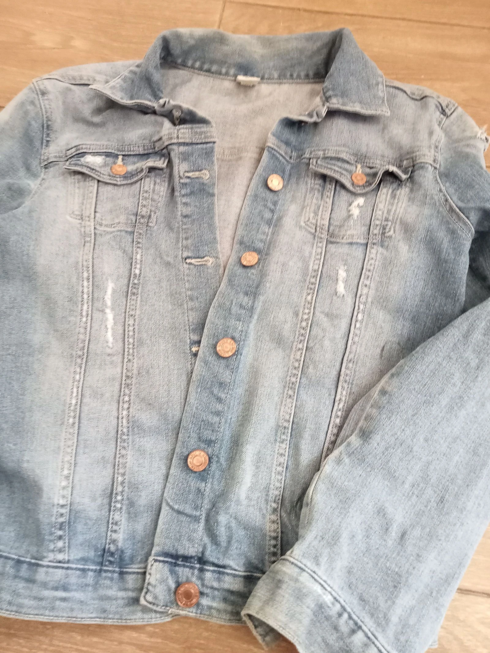 Casaco jeans infantil – photo 7